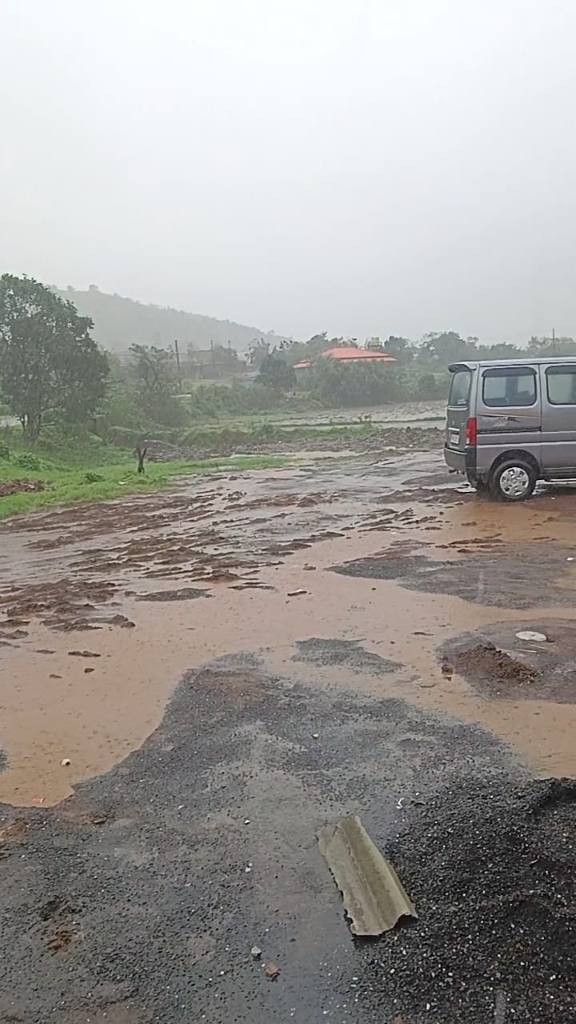 Safe and open vehicle parking space at River Side Resort
